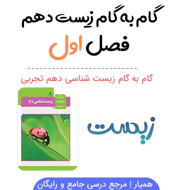 جواب فعالیت های فصل اول زیست شناسی دهم