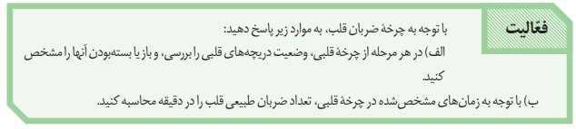 جواب فعالیت صفحه ۵۳ زیست شناسی دهم