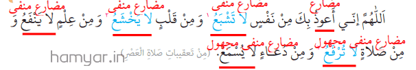 جواب صفحه ۷۱ درس اول عربی یازدهم انسانی