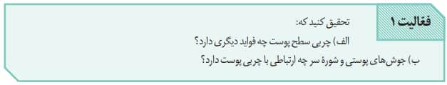 جواب فعالیت های فصل پنجم زیست یازدهم