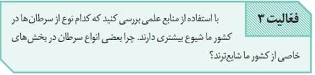 جواب فصل ششم زیست یازدهم