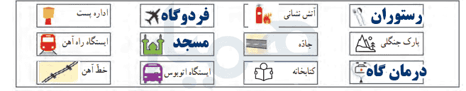 کاربرگ صفحه ۲۱ مطالعات چهارم