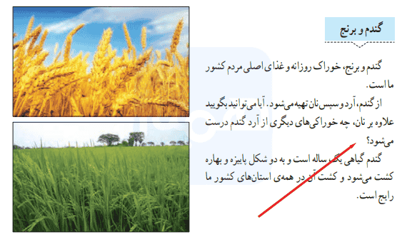 جواب سوال صفحه 34 مطالعات اجتماعی ششم