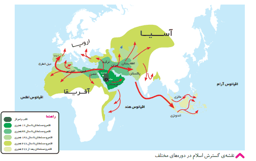 جواب فعالیت صفحه ۶۱ مطالعات اجتماعی ششم