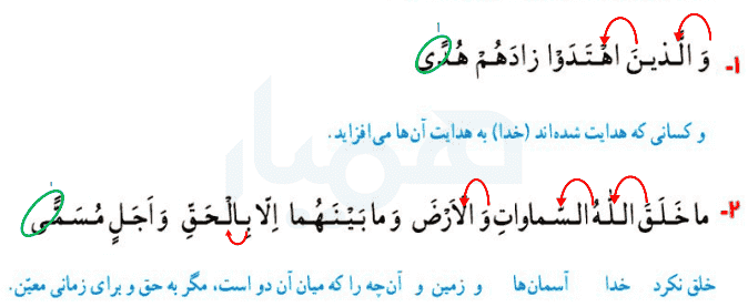 صفحه ۵۹ قرآن چهارم