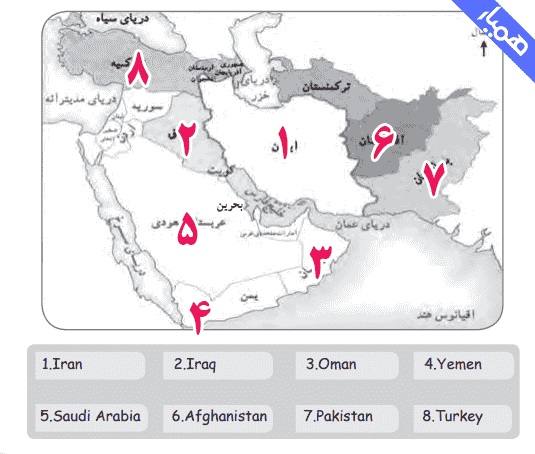 صفحه 2 کتاب کار زبان هشتم با جواب
