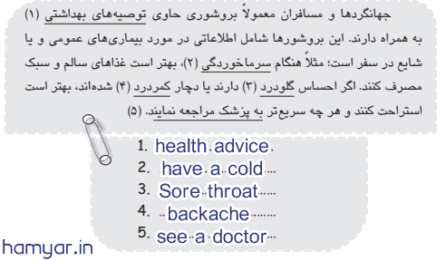 صفحه 22 کتاب کار زبان هشتم با جواب