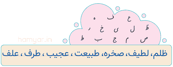 صفحه ۸ نگارش کلاس پنجم