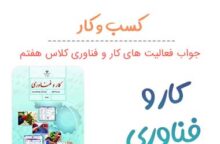 پودمان ۷ (کسب و کار) کار و فناوری هفتم پودمان ۷ (کسب و کار) کار و فناوری هفتم
