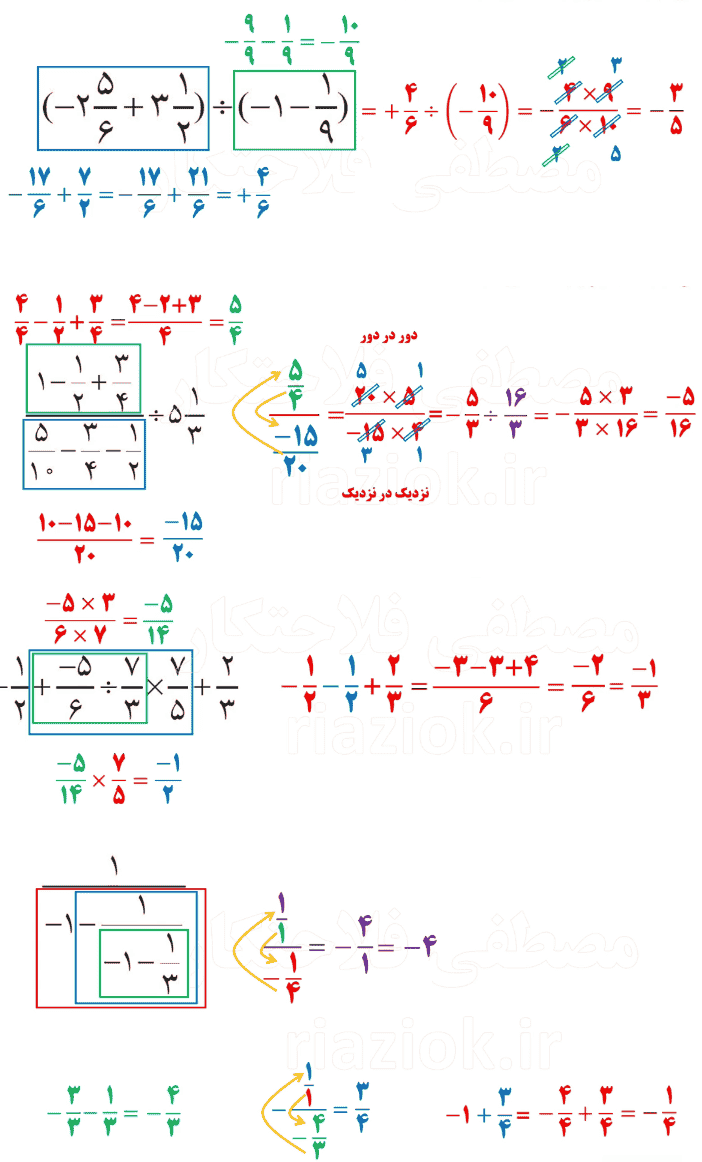 صفحه ۲۲ ریاضی نهم