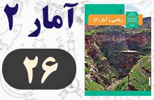 جواب صفحه ۲۶ ریاضی و آمار یازدهم انسانی