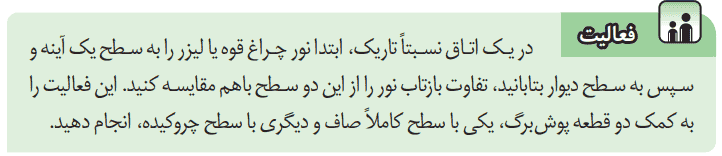 فعالیت صفحه ۱۲۸ علوم هشتم