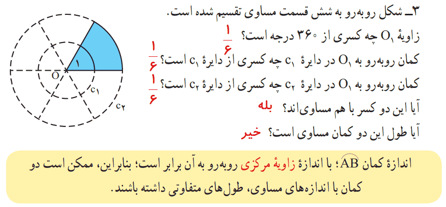 ریاضی هشتم صفحه ۱۴۲