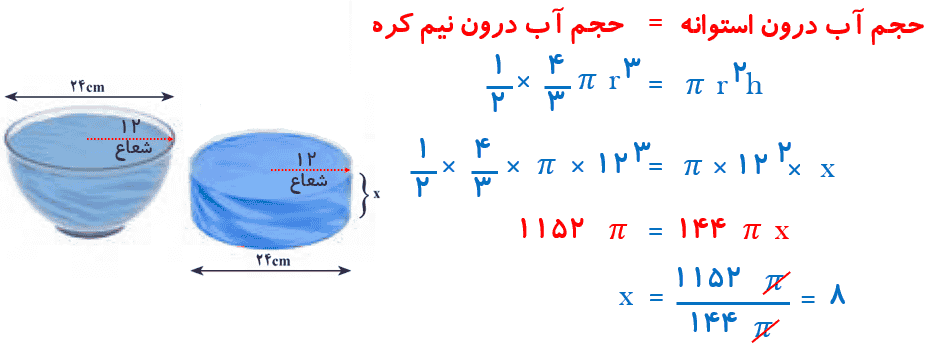ریاضی نهم صفحه ۱۳۴