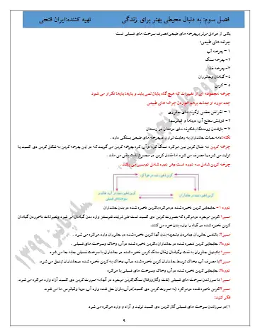 جروه فصل سوم علوم نهم