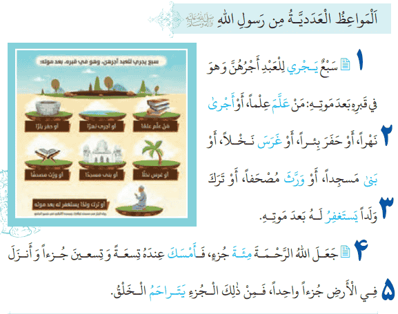 ترجمه درس ۲ عربی دهم