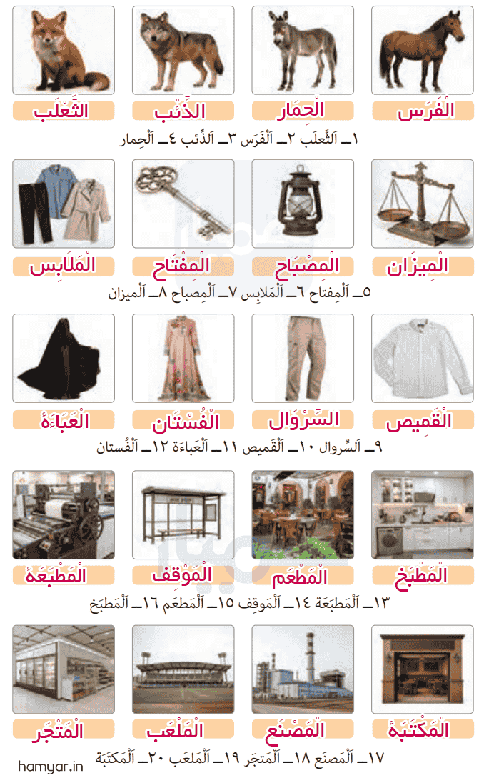 صفحه 16 عربی یازدهم انسانی