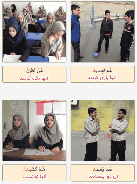 صفحه 135 عربی هفتم