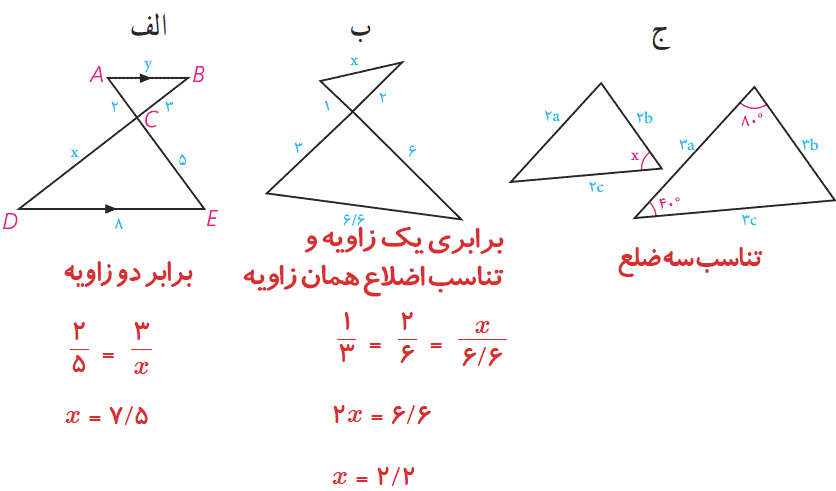 صفحه ۴۴ هندسه دهم