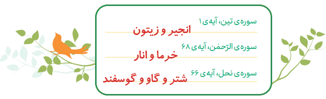 صفحه ۱۵ درس اول هدیه پنجم